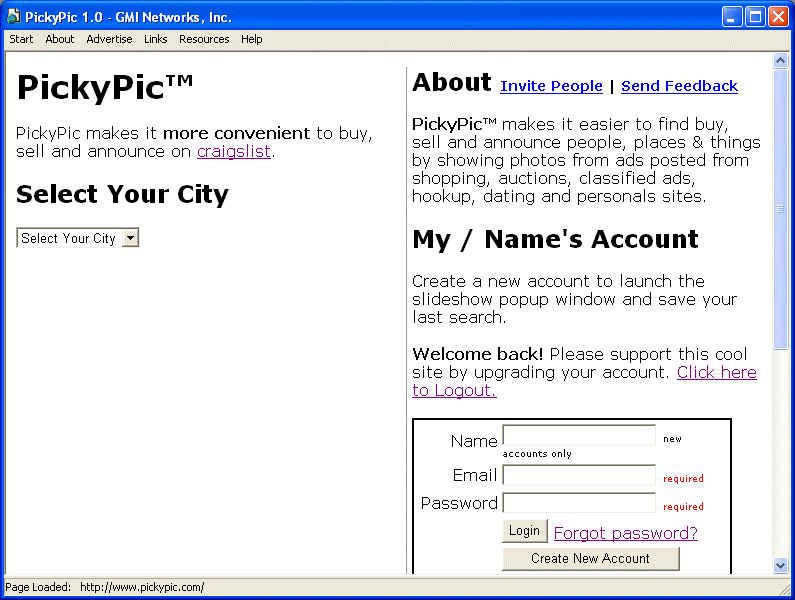 PickyPic Screenshot